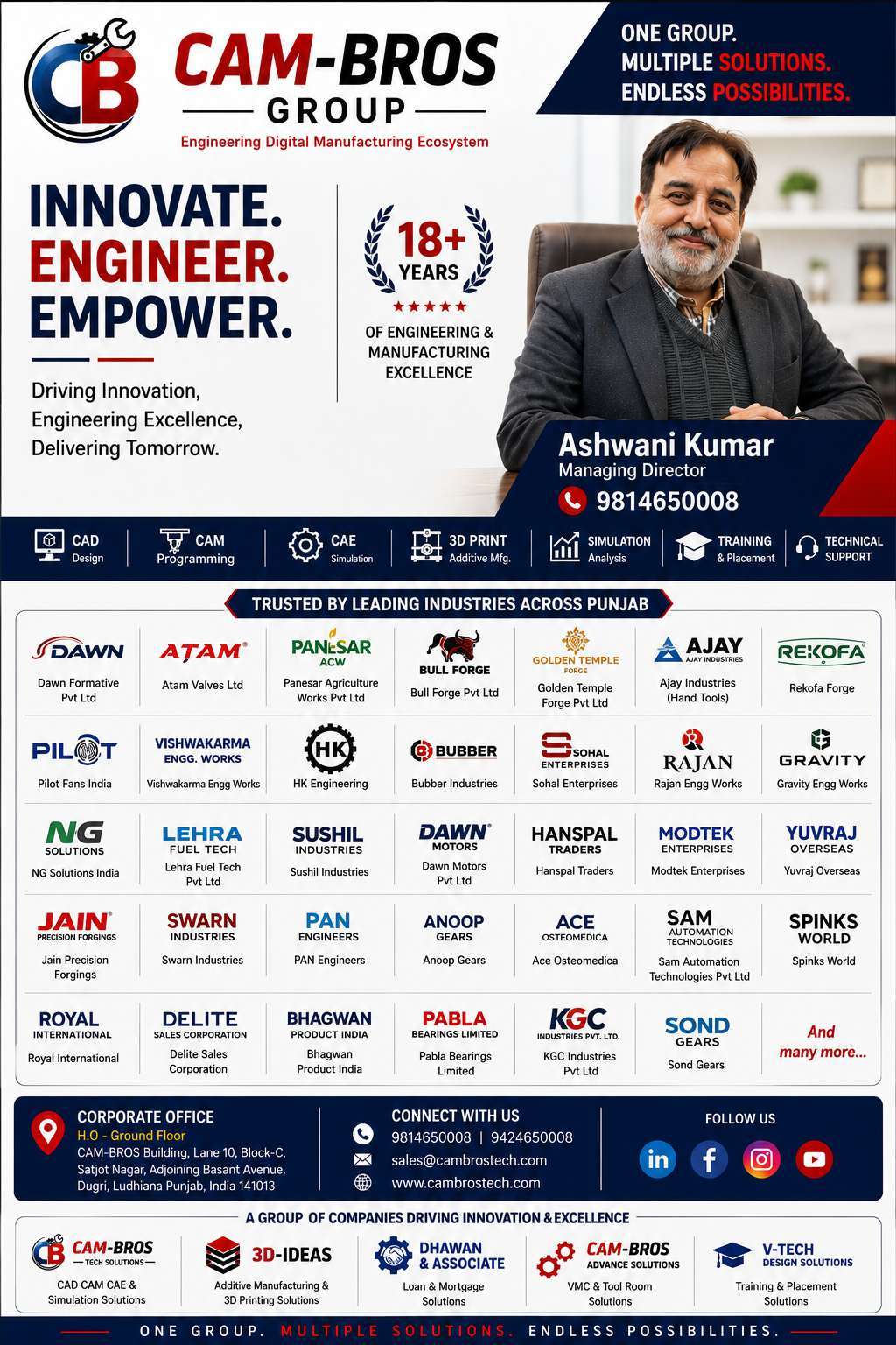CAM-BROS Group Ashwani Kumar